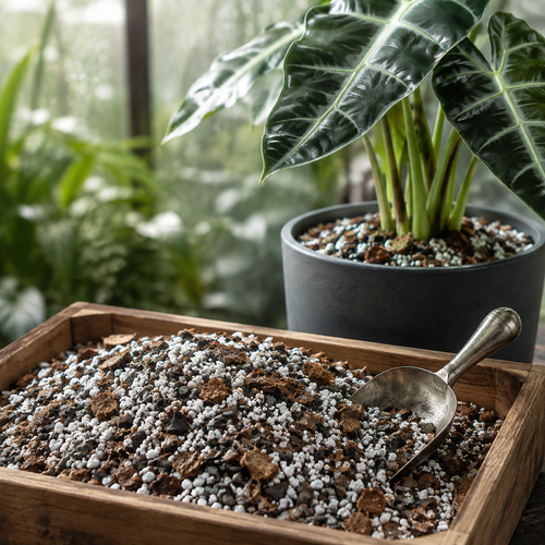 Substrate Alocasias
